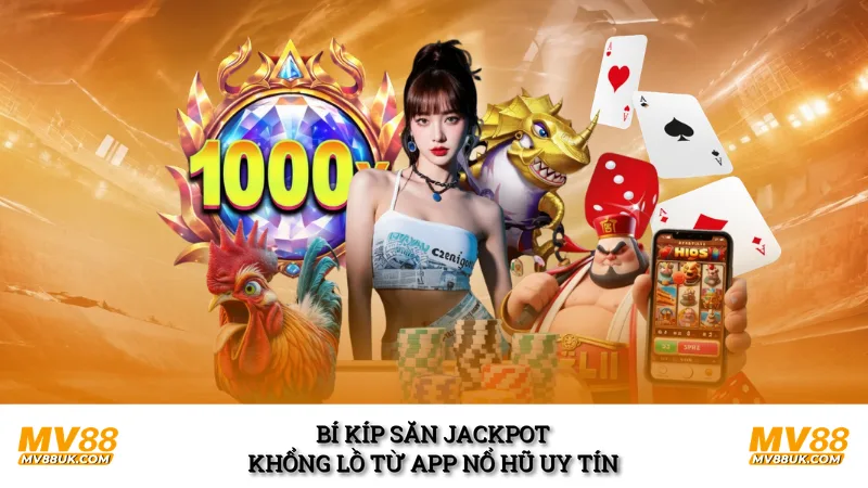Bí kíp săn jackpot khổng lồ từ app nổ hũ uy tín