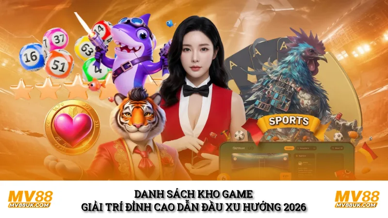 Danh sách kho game giải trí đỉnh cao dẫn đầu xu hướng 2026 