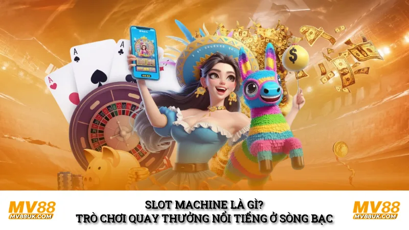 Slot machine là gì? Trò chơi quay thưởng nổi tiếng ở sòng bạc