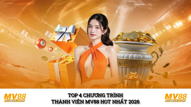 Top 4 chương trình thành viên MV88 hot nhất 2026